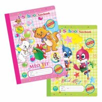 Vở 4 ô ly 80 Trang MS 032