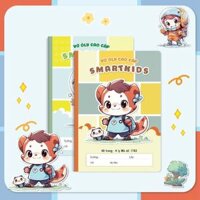 Vở 4 ô ly Hải Tiến 48 trang SMART KIDS 1763 - Giấy chống lóa, ĐL 100gsm - Mua từ 160 quyển chiết khấu 5%