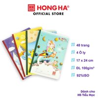 Vở 4 ô ly Hồng Hà 48 trang School Bạn nhỏ Plus 0509P