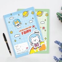 Vở 4 ôly Fairy 48 trang Hải Tiến 1862 - Định lượng 100gsm -  Mua từ 160 quyển chiết khấu thêm 5%