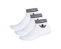 VỚ ADIDAS TRẮNG SỌC  ĐEN CỔ TRUNG