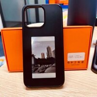 [Vỏ AI] Màn hình mực điện tử Vỏ điện thoại di động NFC thông minh Refesh cho IPhone 15 14 13Pro Max DIY E Ink Back Cover Màn hình hiển thị màn hình