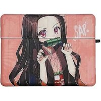 Vỏ Airpods Pro, Demon Slayer Kamado Tanjirou Nezuko Họa tiết Anime cho Vỏ Airpods Pro Vỏ bảo vệ tai nghe Bluetooth Vỏ tai nghe IMD (Nezuk