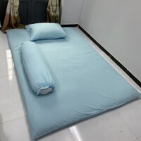 Vỏ Áo Bọc Nệm Topper 2 Mặt Vải Cotton Tici Có Khóa Kéo, Kích Thước 1mx2m, 1m2x2m, 1m4x2m, 1m6x2m, 1m8x2m