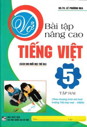 Vở bài tập nâng cao Tiếng Việt 5 tập 2