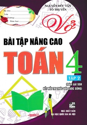 Vở bài tập nâng cao toán 4 tập 2