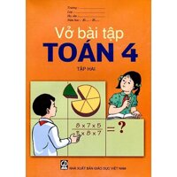 VỞ BÀI TẬP TOÁN LỚP 4 - TẬP 2