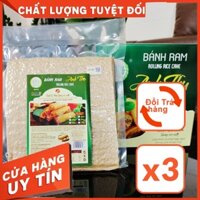 Vỏ bánh ram hà tĩnh [COMBO 3 tệp-Giảm Tẹt Ga] Chả Nem Rán Thương Hiệu Anh Thu - Cho các món cuốn Việt