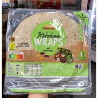 🌮Vỏ  Bánh Tortilla Bọc Hữu Cơ Nguyên Cám Có Hạt Lãnh – Gói 372g (6 miếng) | Nhập Khẩu Đức 🌾