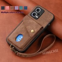 Vỏ Bao Da Điện Thoại Dạng Ví Đựng Thẻ Có Giá Đỡ Cho xiaomi redmi note 12 pro plus 5g note12 12pro note12pro 12proplus 12pro + 2023 Ốp