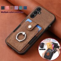 Vỏ Bao Da Điện Thoại Kiểu Ví Đựng Thẻ Có Giá Đỡ Chống Sốc Cho samsung galaxy a05s galaxya05 s a54 a34 a14 a13 4g 5g lte 2023 Ốp
