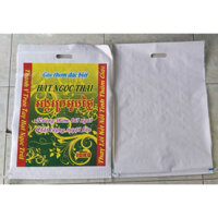 vỏ bao đựng gạo in hạt Ngọc thái 10kg, bao y hình, combo 50 cái