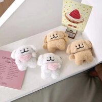 Vỏ bảo vệ Airpods Tai nghe iPhone 1 / 2 / Pro / Pro2 / 3 Vỏ bảo vệ Phụ kiện búp bê chó con sang trọng