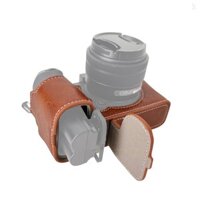 Vỏ bảo vệ Camera di động Vỏ máy ảnh phong cách cổ điển Túi đựng thiết kế đáy mở có dây đeo vai thay thế cho máy ảnh Fujifilm XS20 / X-S20