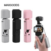 Vỏ bảo vệ Camera MAXGOODS, Camera Gimbal tay mềm bằng silicon, Vỏ chống bụi thích ứng chống trầy xước cho DJI Osmo Pocket 3