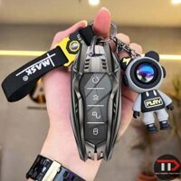 Vỏ bảo vệ chìa khóa ô tô hợp kim kẽm Byd Thích hợp cho máy hủy diệt cá heo