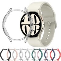 Vỏ bảo vệ cho Samsung Galaxy Watch4 5 6 7 40mm 44mm Pro 45mm, khung nhựa, bảo vệ, không có kính