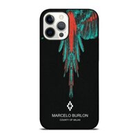 Vỏ bảo vệ chống rơi Marcelo Burlon Bird 2 IPhone 15 14 Plus 13 Pro Max 12 Mini X