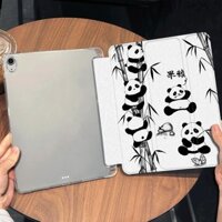Vỏ bảo vệ có thể gập lại TPU cho iPad Air 3 Gen 10 Air 5 Air 6 Air 1 Gen 8 Gen 5 Gen 9 Air (13inch) Gen 6 Gen 7 Air 4 Air 2 Graffiti dễ thương có khe cắm bút
