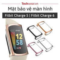 Vỏ bảo vệ đồng hồ Fitbit Charge 5 & Fitbit Charge 6 | Vỏ silicon bảo vệ mặt đồng hồ | Có sẵn giao ngay