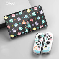Vỏ bảo vệ động vật rừng cho Nintendo Switch JoyCon Vỏ điều khiển Phụ kiện Switch Oled Case Vỏ PC cứng