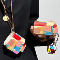 ♥Vỏ bảo vệ dùng cho airpods4 Vỏ bảo vệ airpods2 3 Bộ tai nghe Bluetooth cho Apple vỏ mềm ipod một mảnh bằng da aipods thế hệ thứ ba và thứ tư vỏ mềm ipod một mảnh bằng da Pro2 thế hệ thứ hai F74D