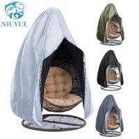 Vỏ bảo vệ ghế xoay VANES1, Vỏ bọc ghế trứng treo chống bụi chống thấm nước, 2 kích thước có dây kéo Vỏ bọc nội thất chống tia cực tím bền bỉ