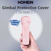 Vỏ bảo vệ Gimbal HOMEIN, Tấm bảo vệ màn hình chống bụi, Vỏ phụ kiện máy ảnh PC 2 trong 1 cho DJI Osmo Pocket 3