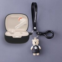 Vỏ Bảo Vệ Hộp Sạc Tai Nghe JBL Live Pro+ Bằng Silicon Mềm Hình Hoạt Hình Starbucks Gấu Cà Phê Gấu Doraemon Đáng Yêu Có Móc Khóa