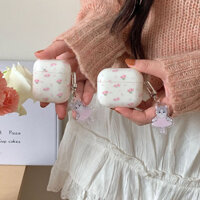 Vỏ Bảo Vệ Hộp Sạc Tai Nghe Bluetooth Áp dụng cho Apple airpods pro 1 2 3 Bằng Chất Liệu Imd Chống Sốc Hình Chú Mèo Dễ Thương