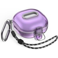 Vỏ Bảo Vệ Hộp Sạc Tai Nghe Samsung Galaxy Buds 2 Pro / Galaxy Buds 2 / Galaxy Buds Pro / Galaxy Buds Live Chống Sốc Kèm Móc Khóa