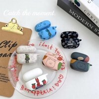 Vỏ Bảo Vệ Hộp Sạc Tai Nghe Bluetooth Không Dây Sony LinkBuds S WF-LS900N Bằng tpu Mềm Nhám Hình Gấu Hoạt Hình