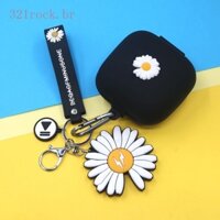 Vỏ Bảo Vệ Hộp Sạc Tai Nghe Bluetooth beats Powerbeats Pro Bằng Silicon Họa Tiết Hoa Cúc Nhỏ Xinh Thời Trang Xinh Xắn