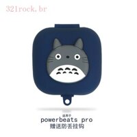 Vỏ Bảo Vệ Hộp Sạc Tai Nghe Bluetooth Beats Powerbeats Pro Bằng Silicon Mềm Hình Totoro Dễ Thương