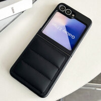 Vỏ bảo vệ kiểu dáng áo khoác da sang trọng 3D cho Samsung Galaxy Z Flip 4 5 6 Vỏ chống sốc màn hình gấp