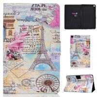 Vỏ bảo vệ Samsung Galaxy Tab A 10.1 2019 Ốp lưng SM-T510 T515 Protector Paris Feather Be free love heart printing