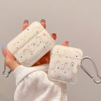 Vỏ Bảo Vệ Tai nghe - Case AirPods 1/2, Pro, 3 - Vỏ nhựa trong suốt in hình dễ thương