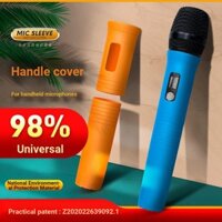 Vỏ bảo vệ tay cầm micro không dây Micrô KTV chuyên nghiệp BBS Micro chống sốc Vỏ bảo vệ chống sốc Silicon bảo vệ
