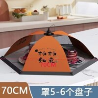 Vỏ bát đĩa có thể gập lại Lưới lớn thoáng khí Chống ruồi Vỏ bát đĩa côn trùng Vỏ đựng thực phẩm gia dụng Giá trị cao Có thể giặt được Vỏ bát đĩa 3.2.Y