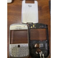 Vỏ blackberry 8900 kèm phím xương hoặc chỉ mặt trước nắp sau