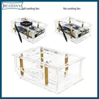 Vỏ bọc Acrylic blg Quạt làm mát tùy chọn cho miếng bảo vệ Orange Pi 5 và cải thiện độ ổn định tín hiệu