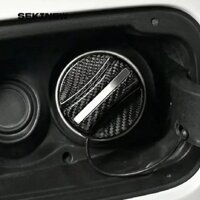 Vỏ bọc bình chứa sợi Carbon SEKINEW, Nắp không khí bình chứa hoa văn Carbon thật bền bỉ, họa tiết Carbon giả Vỏ trang trí xe tăng nhẹ cho nhiều mẫu xe BMW