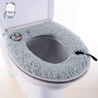 Vỏ bọc bồn cầu mùa đông đa năng Đệm ngồi vệ sinh mềm mại