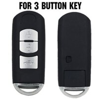 Vỏ Bọc Chìa Khóa 3 Nút Bấm Bằng Silicon Cho mazda 2 3 5 6 cx5 cx7 cx9 miata mx5 axela