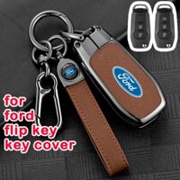 Vỏ Bọc Chìa Khóa Điều Khiển Từ Xa Bằng Kim Loại Cho Xe Hơi ford ranger focus everest escape lynx phụ kiện ô tô móc khoá