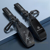 Vỏ bọc chìa khóa từ xa vỏ bọc chìa khóa kim loại móc khóa cho Mercedes Benz A C E S G CLASS GLC Cle CLA GLB GLS w177 W205 W213 W222 x167 AMG