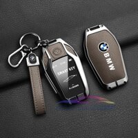 Vỏ bọc chìa khóa xe hơi từ xa vỏ bọc chìa khóa Fob móc khóa cho BMW 5 6 7 Series mới 740 GT cấp LCD 530le chìa khóa xe hơi thông minh