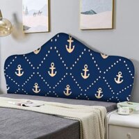 Vỏ bọc đầu giường đàn hồi phổ thông Bao gồm tất cả hình bán nguyệt cong bao gồm tất cả các loại hình bán nguyệt phong cách Châu Âu Vỏ mềm Vải Gỗ nguyên khối Đầu giường Vỏ bọc chống bụi Vỏ bọc đầu giường chung lượt phổ thông