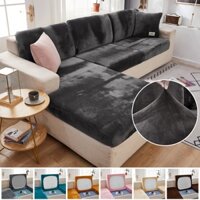 Vỏ Bọc Đệm Ghế Sofa Bằng Vải Nhung Lông Nhung Co Giãn