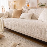 Vỏ Bọc Đệm Ghế sofa Da Nhung Hà Lan Không Trượt Hiện Đại Phong Cách Bắc Âu